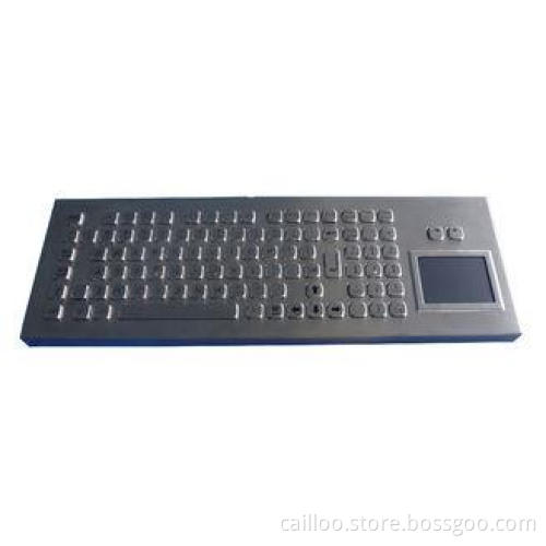 desktop Industrial Keyboard With Touchpad / Compact water p